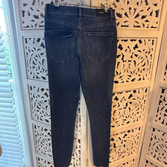 NWT Express Skinny High Rise Jeans Sz 4R - Picture 2 of 6